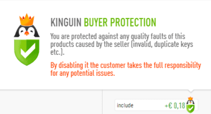 Kinguin su Trustpilot