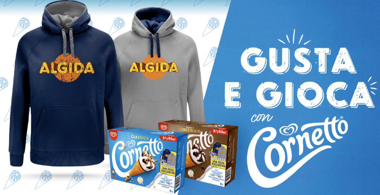Concorso gusta e gioca con cornetto