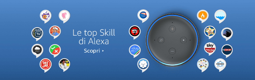 Le raccolta delle migliori skill alexa