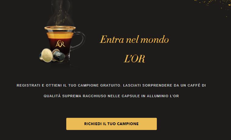 capsule caffè L’Or