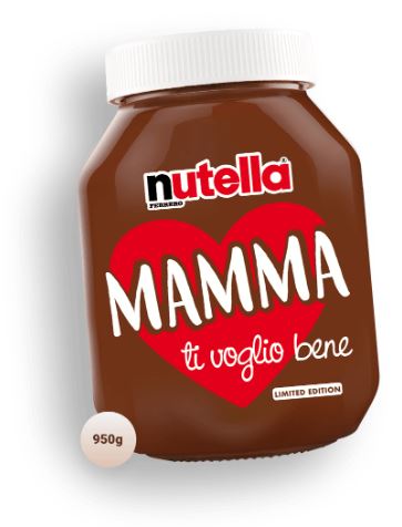 Nutella Festa della mamma