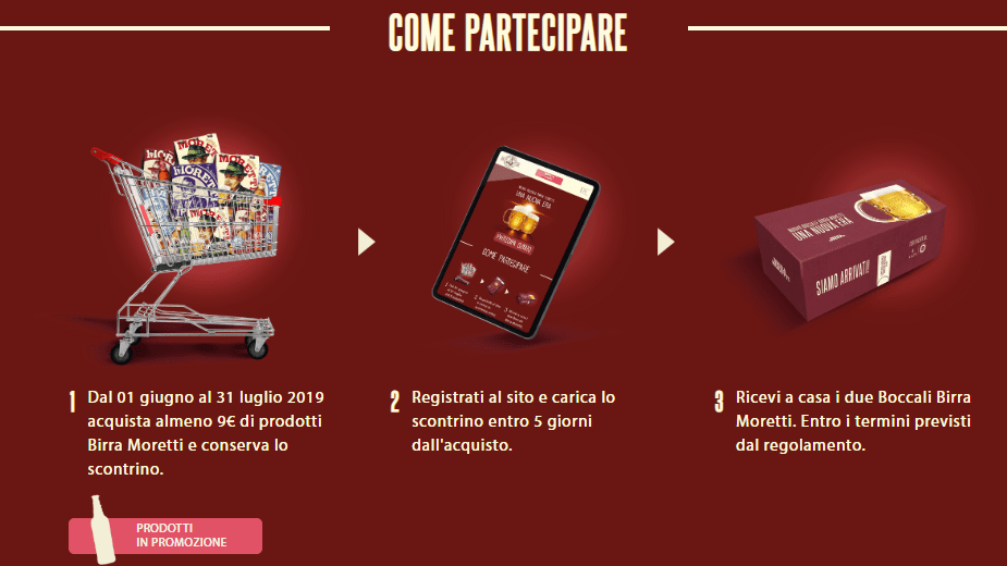 2 boccali Birra Moretti