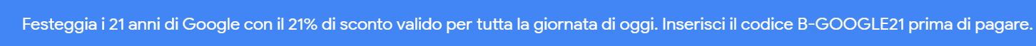 Buon Compleanno Google