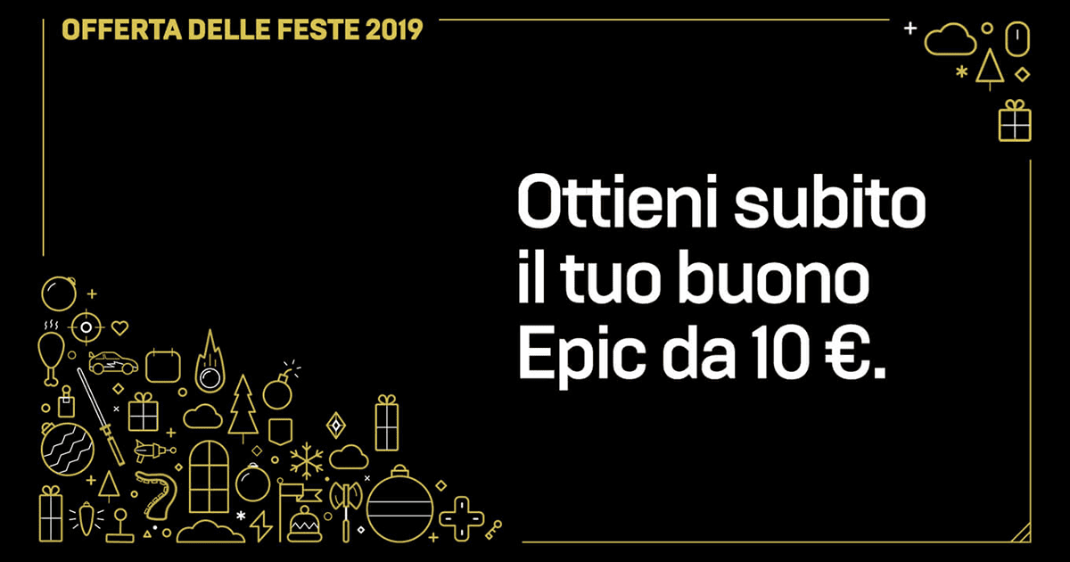 Offerte di Natale Epic Games Store