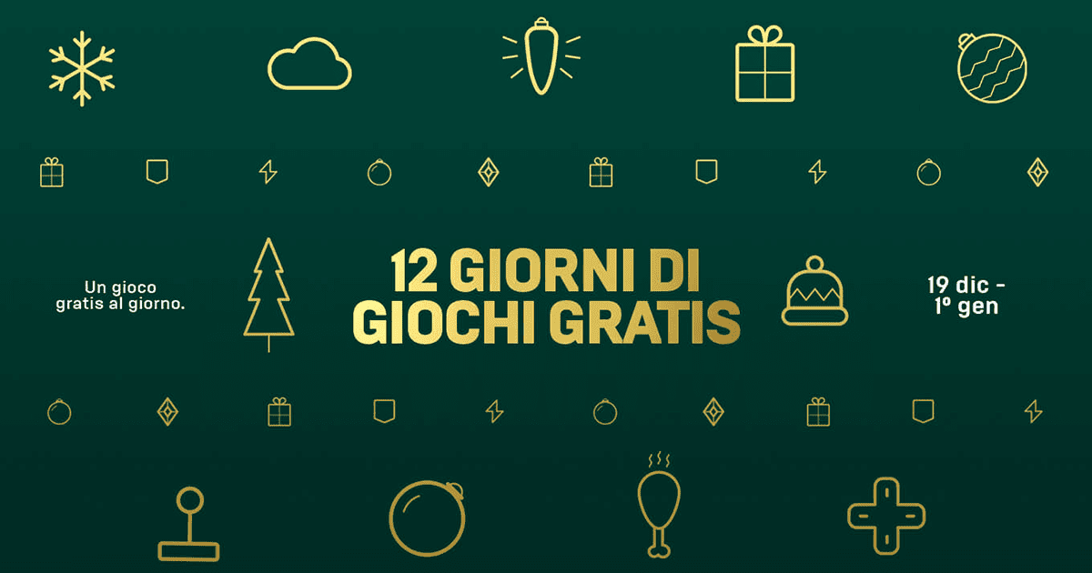 Offerte per Natale nell'epic games store