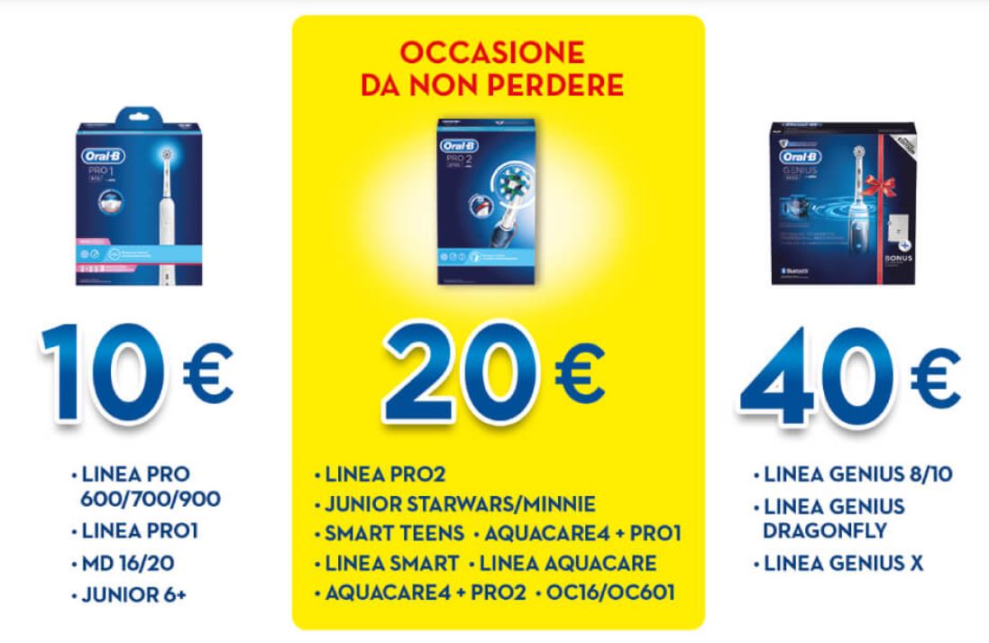 Come ottenere il rimborso Oral-B