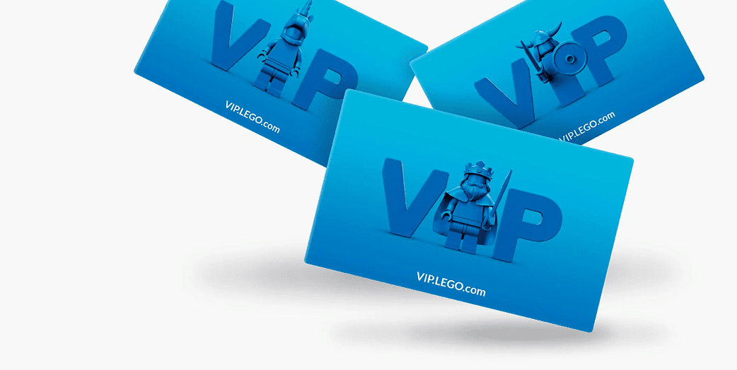 Lego VIP Vantaggi