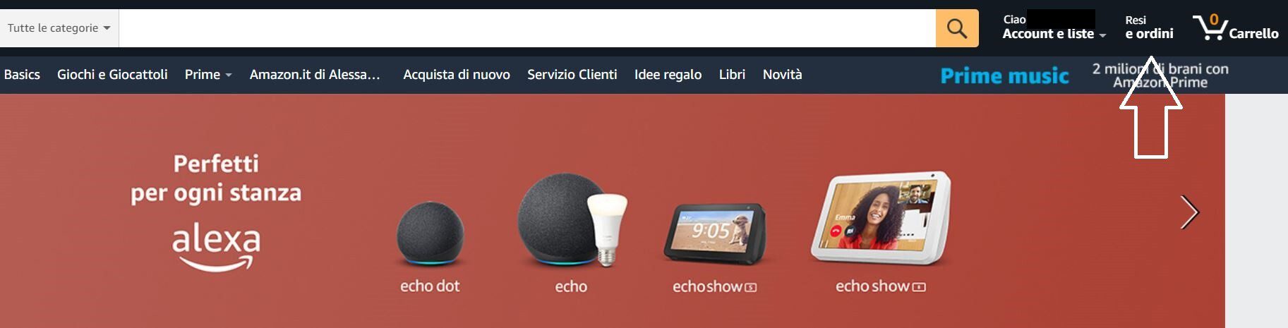 Resi e ordini