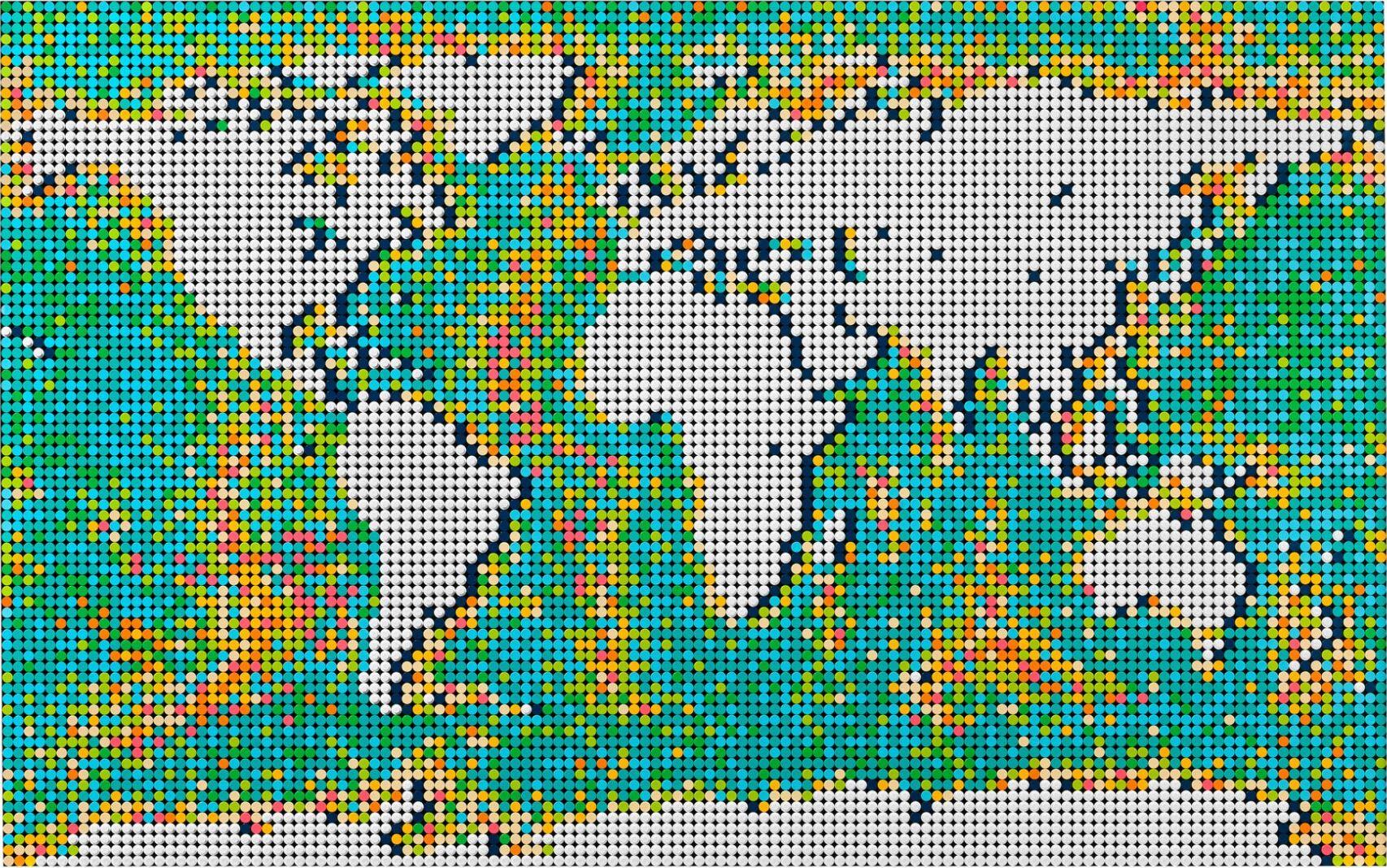 Mappa del Mondo standard