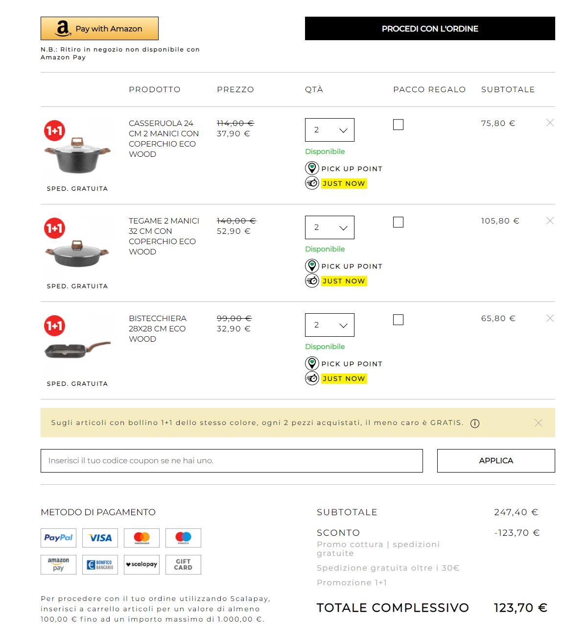acquisto promozione kasanova 