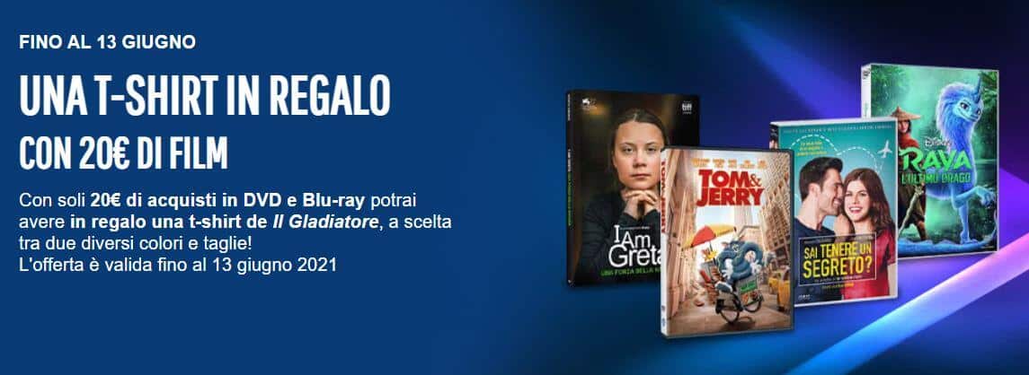 Promozione La Feltrinelli T-shirt in regalo