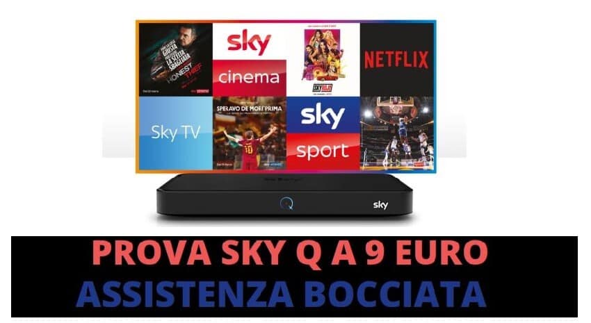 Errore 203 e Anomalia problematiche Sky Q