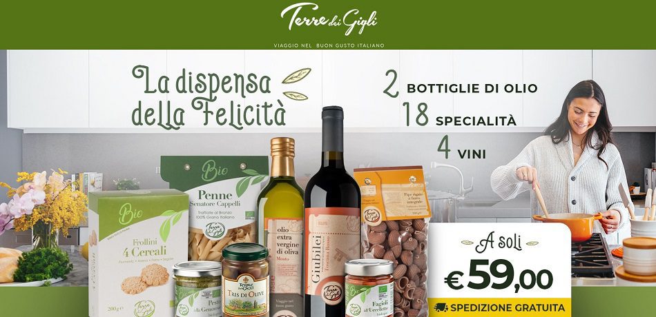 Promozione Terra dei gigli - dispensa della felicità