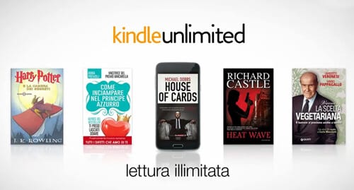 Best seller inclusi in Kindle Unlimited