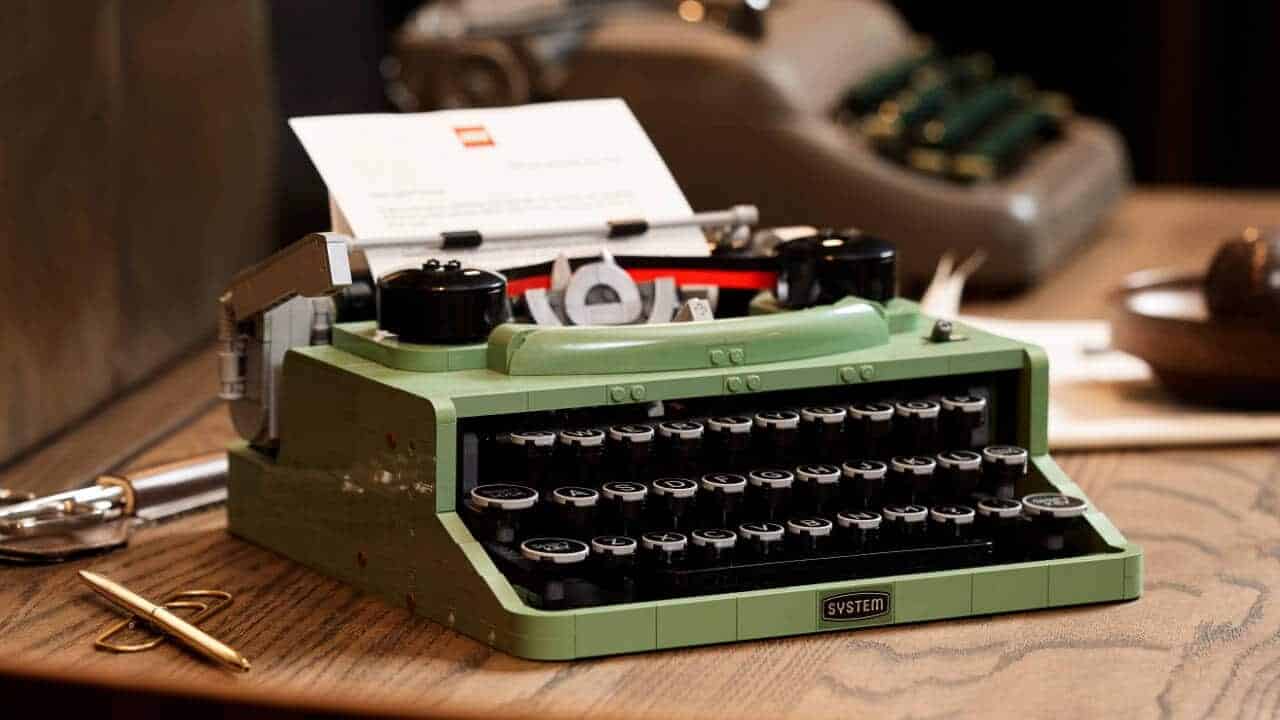 LEGO Ideas Macchina da scrivere #21327
