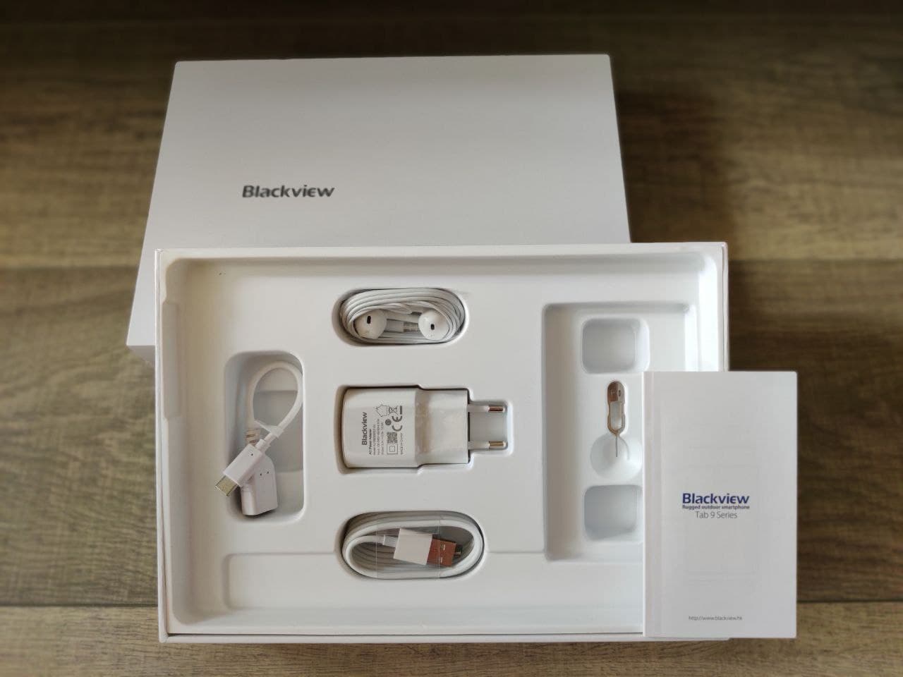 Blackview Tab 9 contenuto confezione