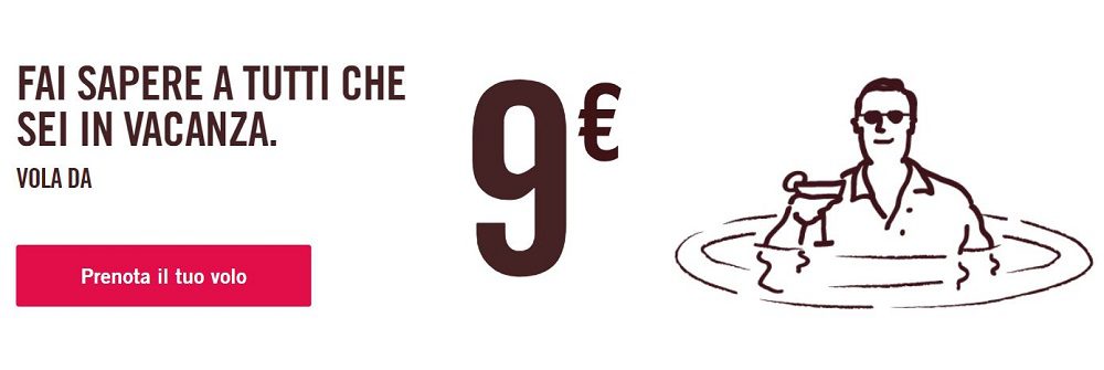 Volotea - Volare da 9 euro