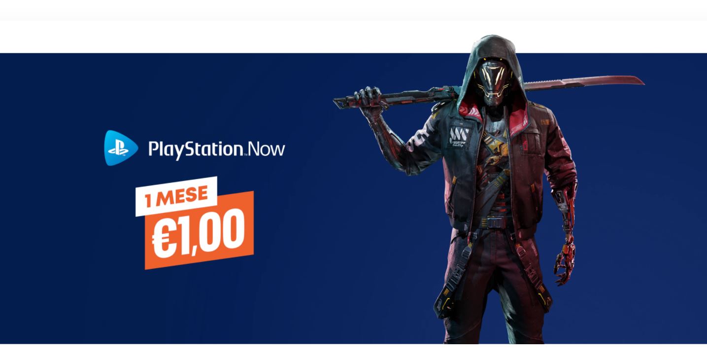 Playstation Now a solo 1 euro