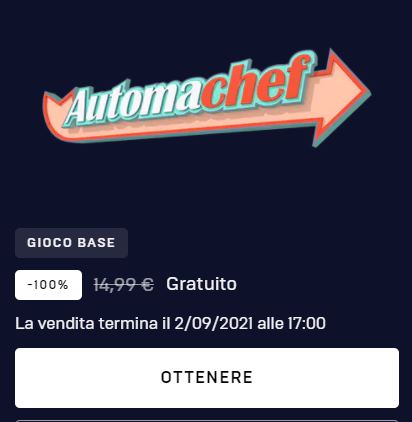 Automachef come riscattarlo