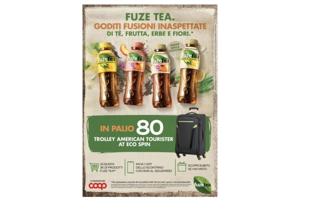 Concorso Fuzetea - in palio 80 Trolley American Tourister