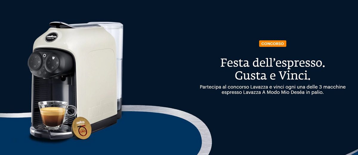 Concorso Lavazza: Festa dell'espresso