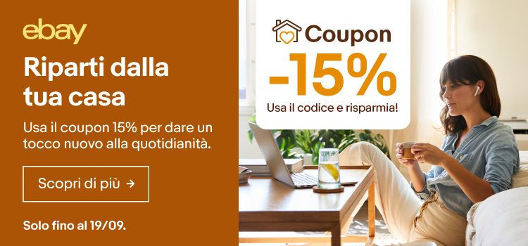 Rinnova l'arredo della tua casa con il codice ebay