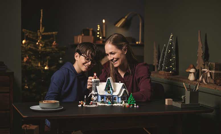 Set Lego La Visita di Babbo Natale
