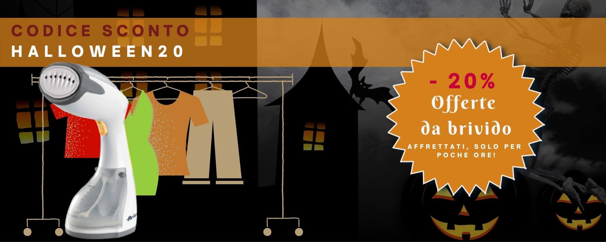 Ariete De Longhi sconti per Halloween 2021
