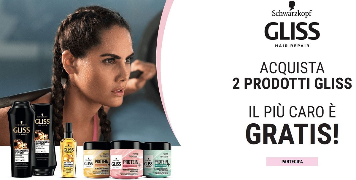 Cashback Gliss nazionale