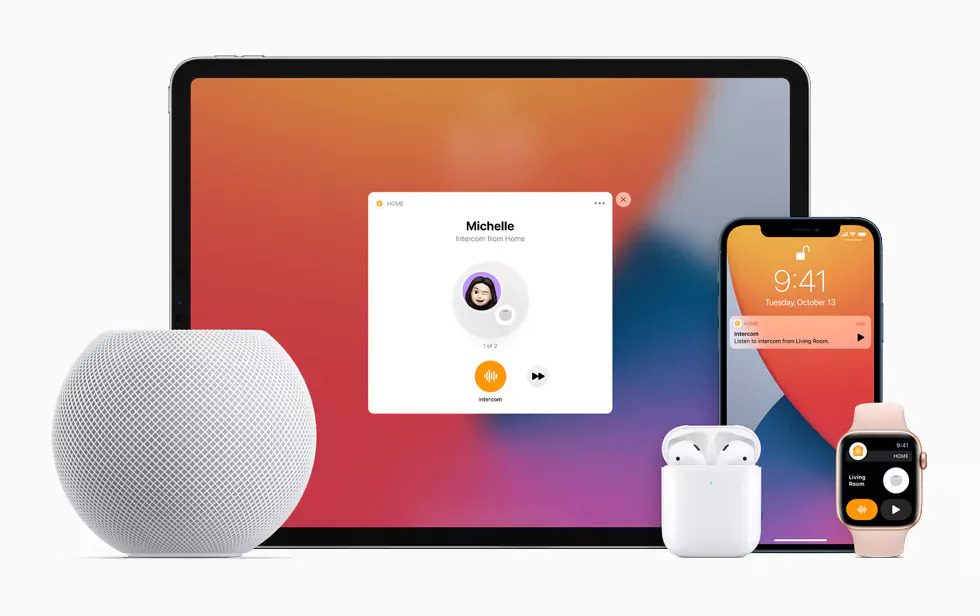 Evento Apple presentato HomePod Mini