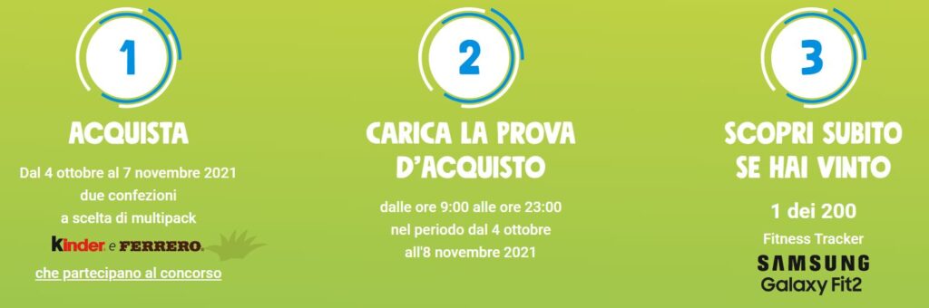 Come partecipare al concorso Kinder e Lidl