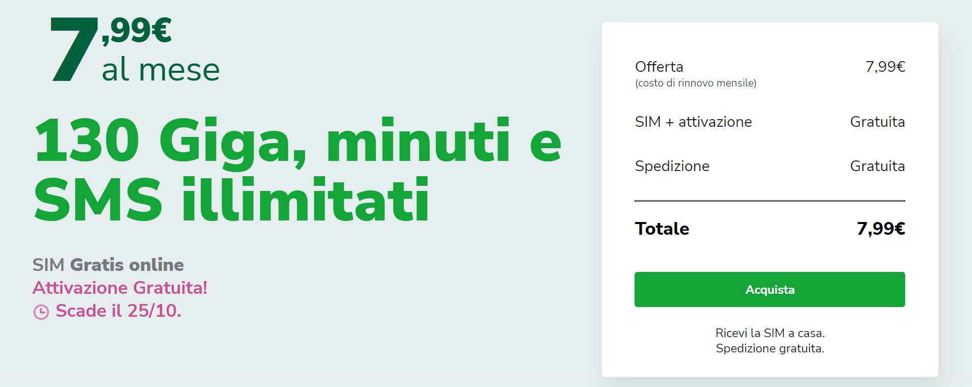 Very mobile very special offerta