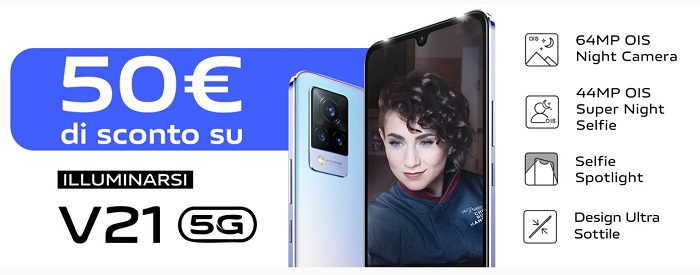 Vivo V21 5G caratteristiche