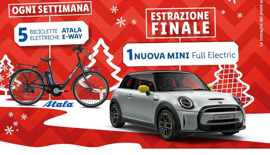 Grande concorso Deluxe Lidl 2021: vinci biciclette Atala e Mini Cooper