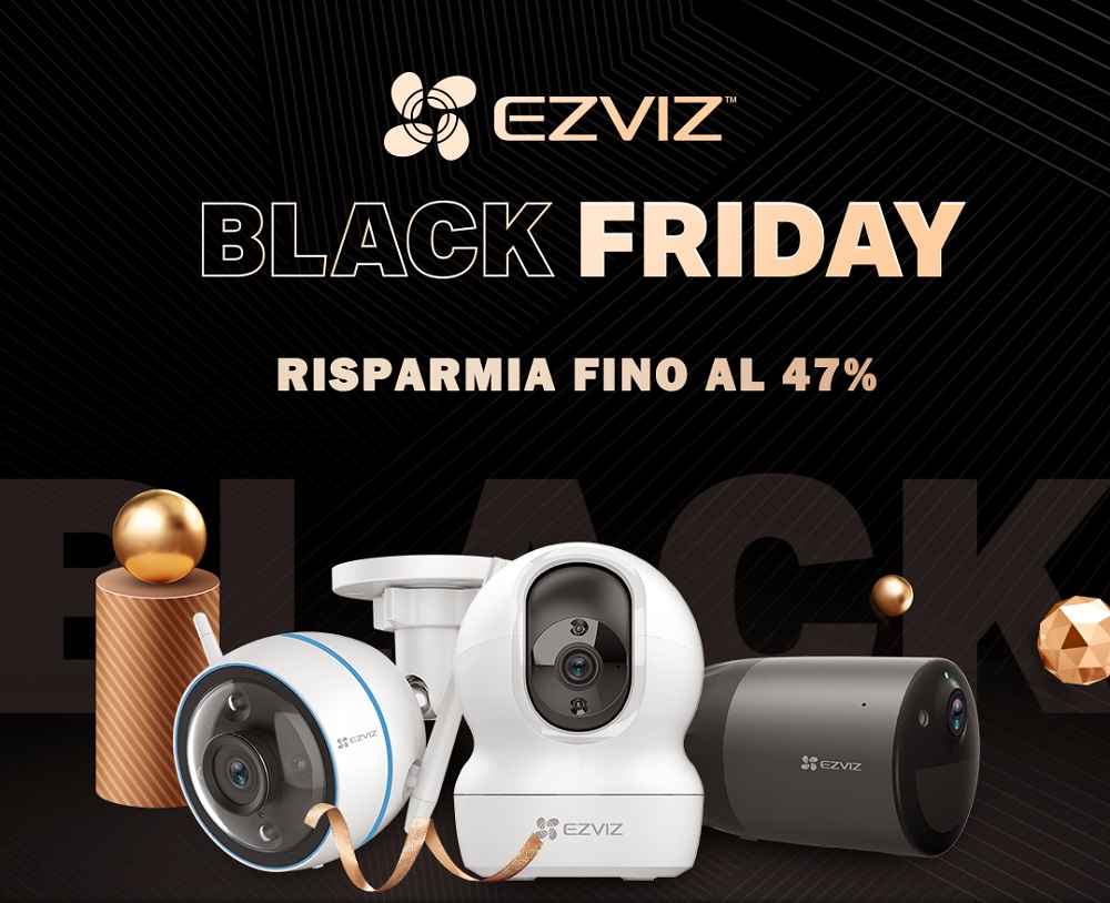 EZVIZ Black Friday 2021: per una casa più sicura e Smart!