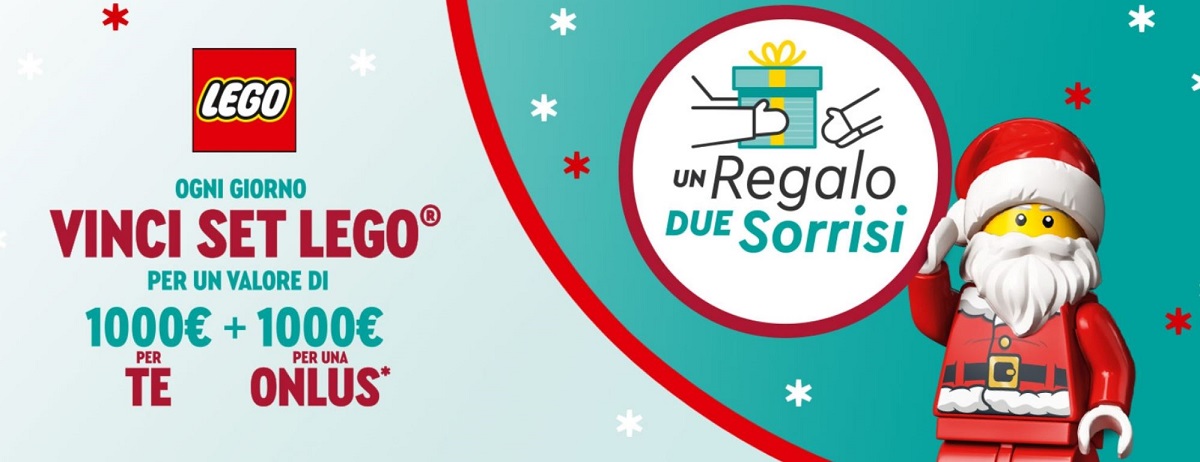 Un regalo, due sorrisi - Concorso Lego