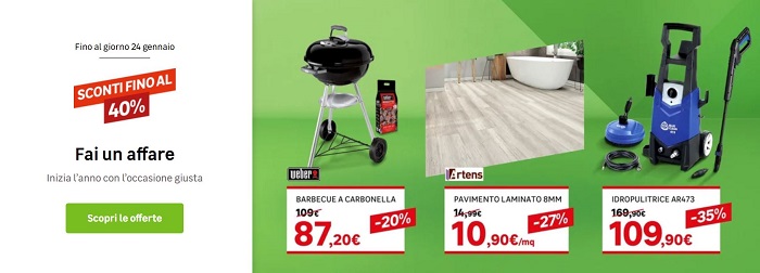 Promozione Fai un affare Leroy Merlin