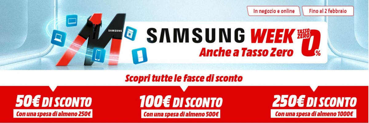 Samsung Week di Mediaworld