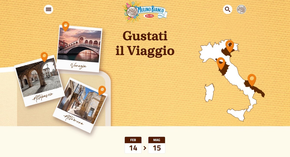 Gustati il viaggio - Nuovo concorso Mulino Bianco