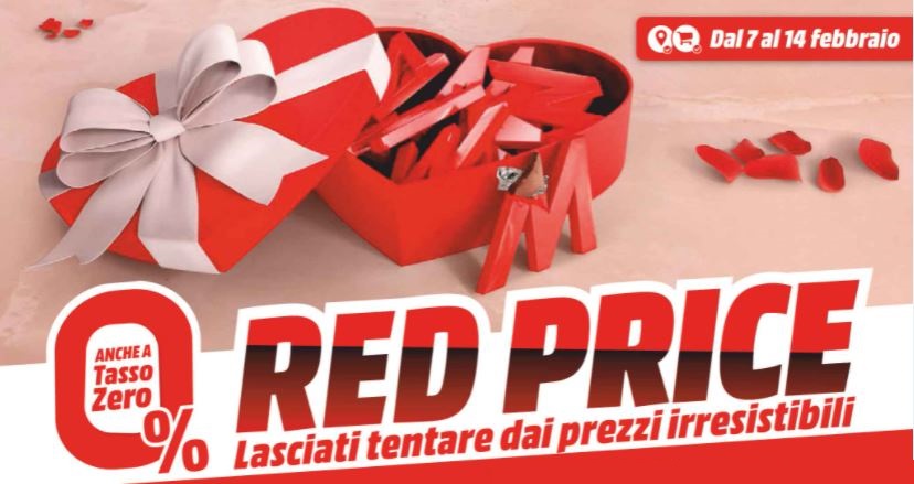 Red Price Mediaworld - Offerte San Valentino 2022