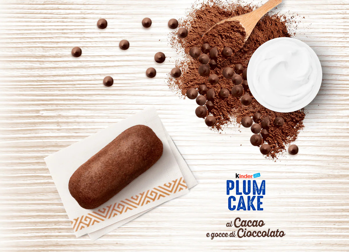 Plumcake al cacao e gocce di cioccolato