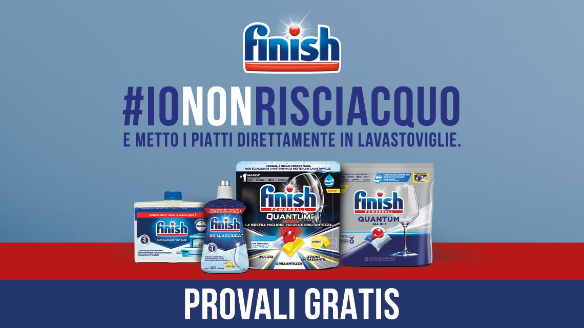 Cashback Finish #iononrisciacquo