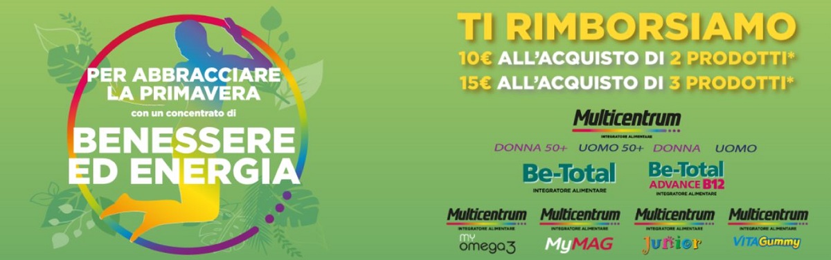Benessere ed energia - cashback multicentrum e Be-Total