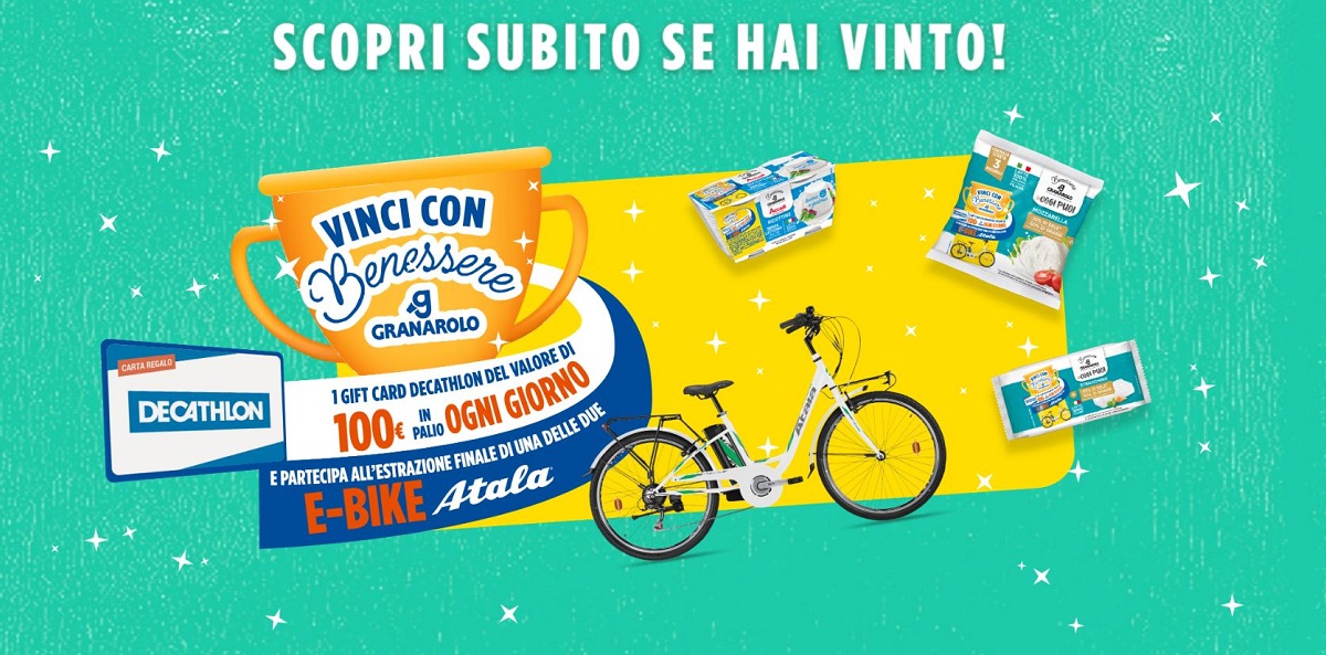 Concorso Granarolo "Vinci con benessere"