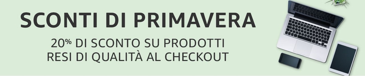 offerte di primavera - sconto warehouse -20%