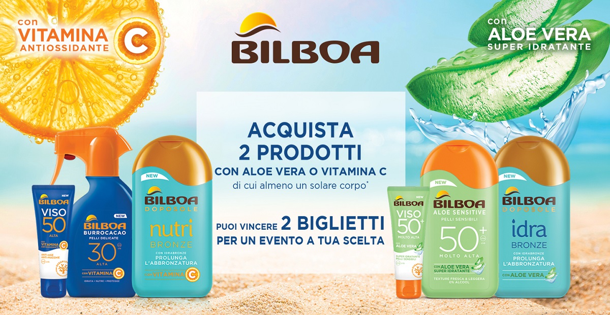 Concorso Bilbia - Vinci l'evento della tua estate con Bilboa