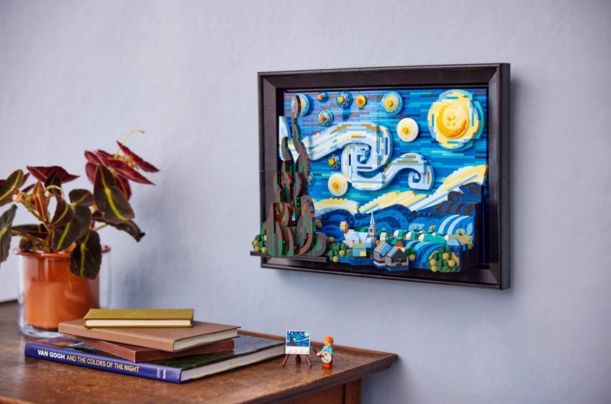 Set Lego ideas #21333 Notte Stellata - Van Gogh