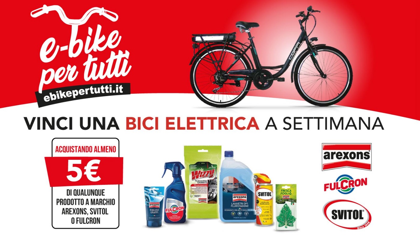 Concorso Arexons "e-bike per tutti