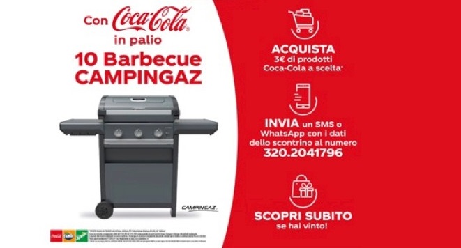 Vinci il barbecue con Coca-Cola