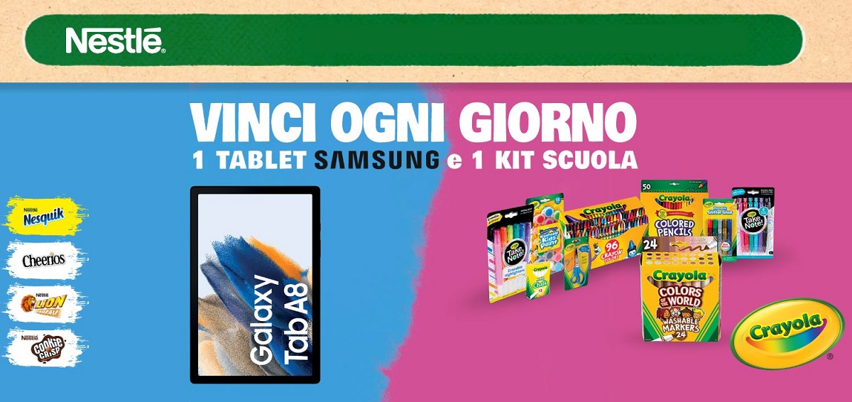 Concorso Nesquik - Vinci la scuola